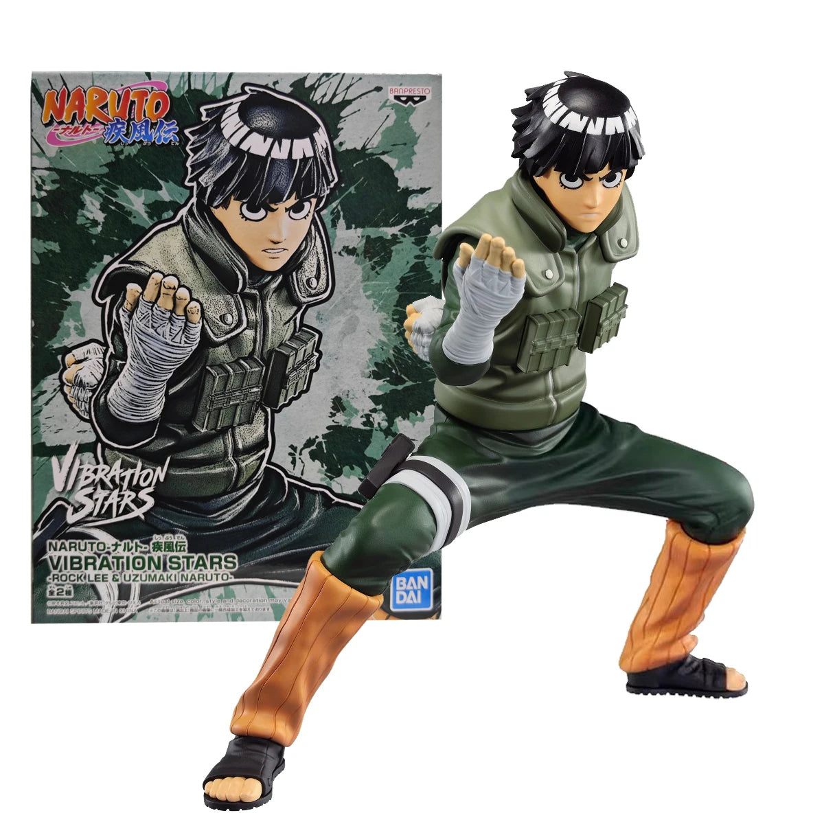 15CM Anime Naruto: Shippūden Rock Lee Naruto Fighting Stance Model Toy Gift Action Figure Famous Battle Scenes 15CM Anime Naruto: Shippūden Rock Lee Naruto Fighting Stance Model Toy Gift Action Figure Famous Battle Scenes